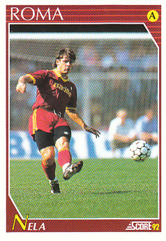 Sebastiano Nela AS Roma Score 92 Seria A #216
